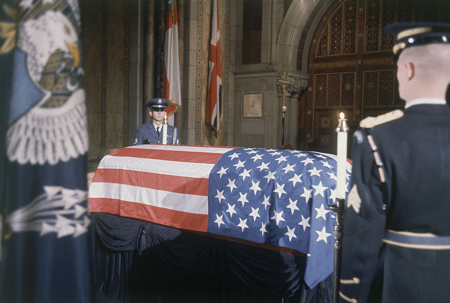 Herbert Hoover casket
